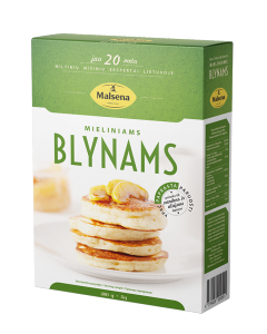 miltinis mišinys mieliniams blynams