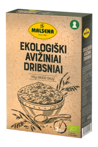 Ekologiški visų grūdo dalių avižiniai dribsniai MALSENA