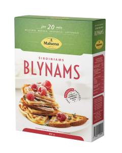 miltinis mišinys širdiniams blynams
