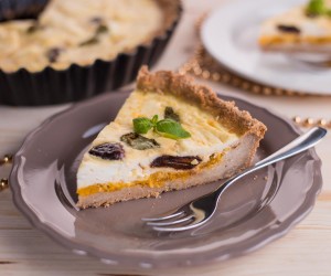 moliūgo ir dviejų sūrių tarta