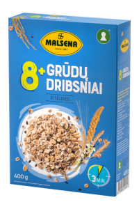 aštuonių grūdų dribsniai MALSENA