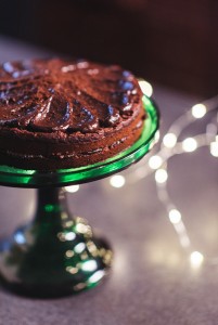 Liucinos veganiškas šokoladinis tortas su burokėliais ir avokadais