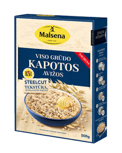 Malsena viso grūdo kapotos avižos