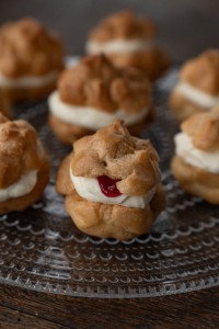 Profiteroles_with_ricotta_whipped_cream_and_cranberry_filling-20